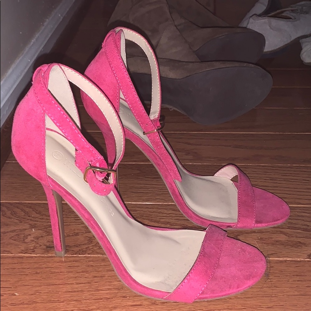 Pink stilettos